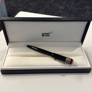 Mont Blanc Rouge Noir Ballpoint Pen